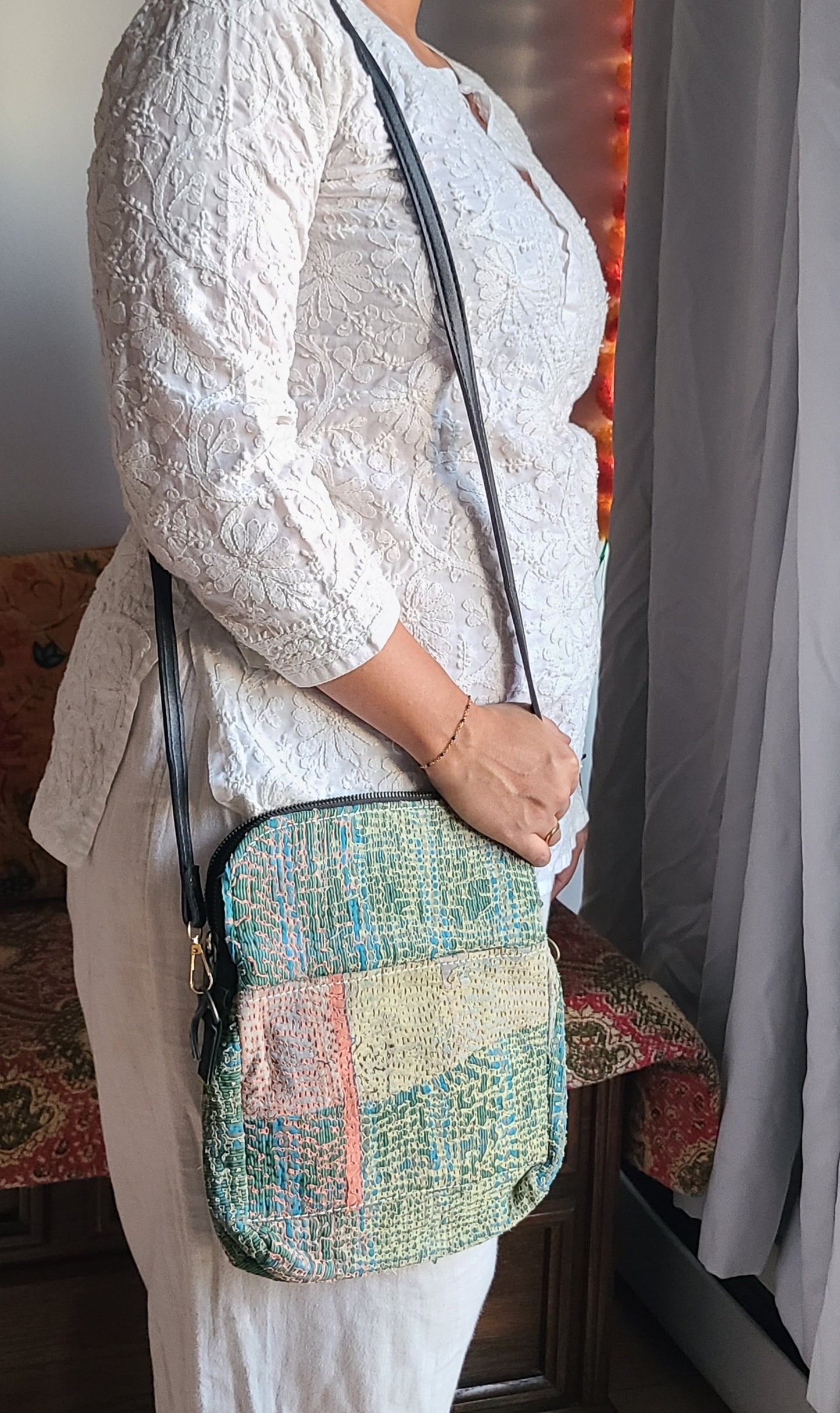 Kantha Sling bag