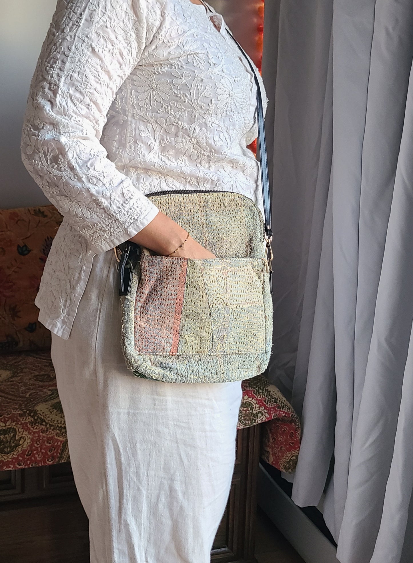 Kantha Sling bag