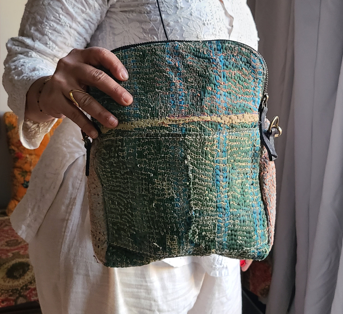 Kantha Sling bag