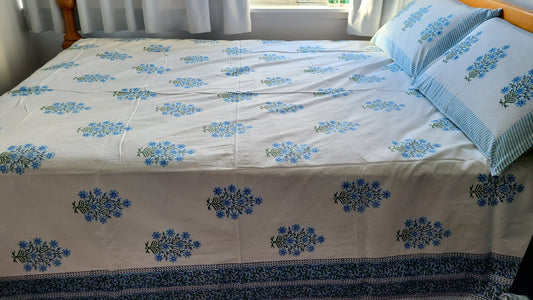 Timeless Elegance: Hand-Block Printed Bedsheets for Stylish Bedrooms - Indianidhi