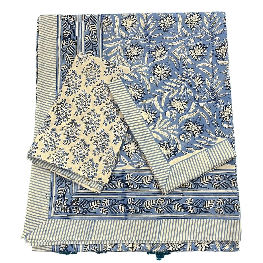 Timeless Elegance: Hand-Block Printed Bedsheets for Stylish Bedrooms - Indianidhi