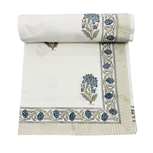 Timeless Elegance: Hand-Block Printed Bedsheets for Stylish Bedrooms - Indianidhi